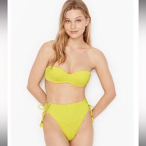 Victoria’s Secret Yellow Smocked Swim Suit